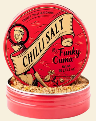 Funky Ouma Chilli Salt Travel Tin